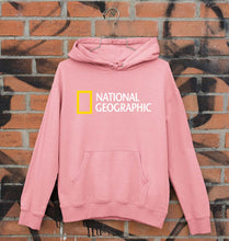Load image into Gallery viewer, National Geographic Unisex Hoodie for Men/Women-S(40 Inches)-Light Pink-Ektarfa.online
