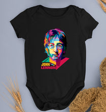 Load image into Gallery viewer, John Lennon Kids Romper For Baby Boy/Girl-Black-Ektarfa.online
