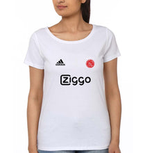 Load image into Gallery viewer, Ajax 2021-22 T-Shirt for Women-White-Ektarfa.online
