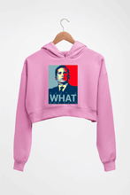 Load image into Gallery viewer, Michael Scott Crop HOODIE FOR WOMEN-Light Baby Pink-Ektarfa.online
