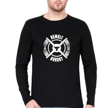 Load image into Gallery viewer, Humble Hungry Gym Full Sleeves T-Shirt for Men-Black-Ektarfa.online
