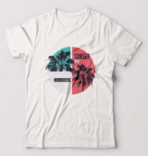 Load image into Gallery viewer, Sunset California T-Shirt for Men-White-Ektarfa.online
