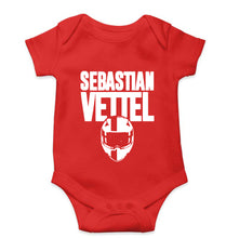 Load image into Gallery viewer, Sebastian Vettel F1 Kids Romper For Baby Boy/Girl-Red-Ektarfa.online
