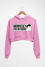 Load image into Gallery viewer, Morrissey Crop HOODIE FOR WOMEN-Light Baby Pink-Ektarfa.online
