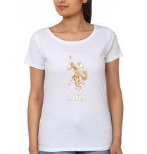Load image into Gallery viewer, Polo T-Shirt for Women-White-Ektarfa.online
