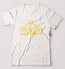 Load image into Gallery viewer, Gym Lift T-Shirt for Men-White-Ektarfa.online
