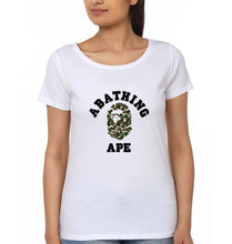 Load image into Gallery viewer, A Bathing Ape T-Shirt for Women-White-Ektarfa.online
