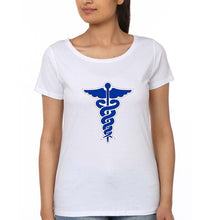 Load image into Gallery viewer, Doctor T-Shirt for Women-White-Ektarfa.online
