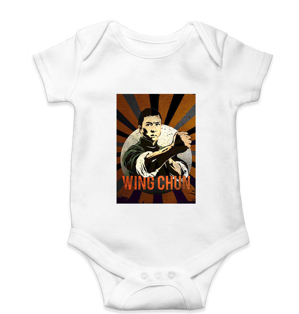 IP Man Kids Romper For Baby Boy/Girl-White-Ektarfa.online