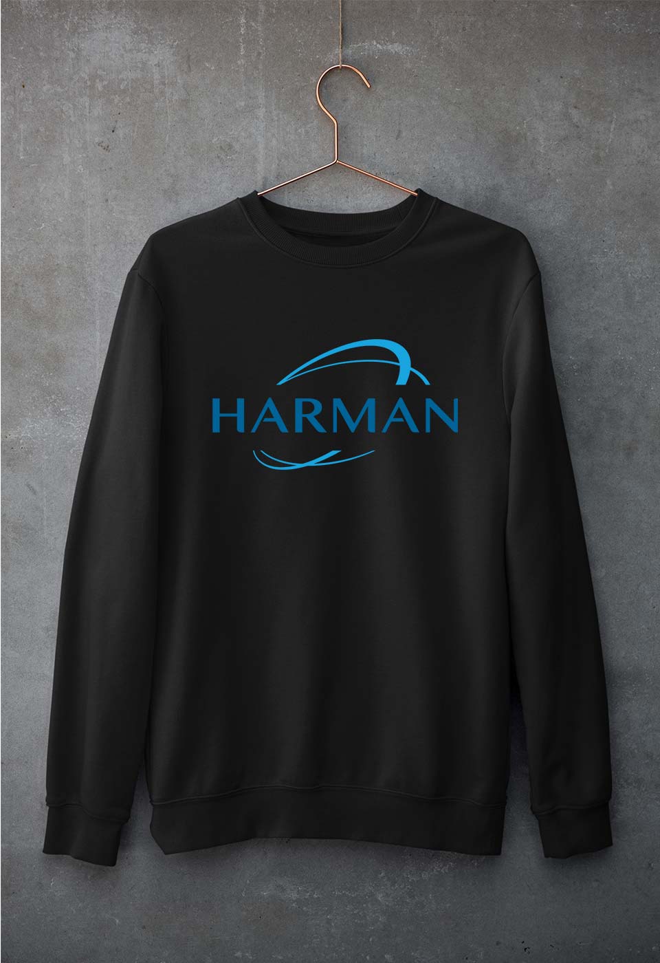Harman Unisex Sweatshirt for Men/Women-Black-Ektarfa.online