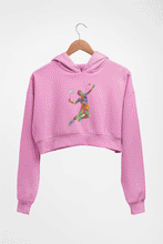 Load image into Gallery viewer, Badminton Crop HOODIE FOR WOMEN-Light Baby Pink-Ektarfa.online
