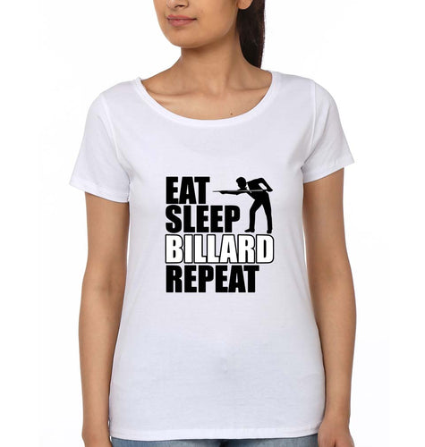 Billard T-Shirt for Womena-White-Ektarfa.online