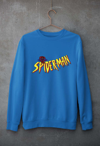 Spiderman Superhero Unisex Sweatshirt for Men/Women-Royal Blue-Ektarfa.online