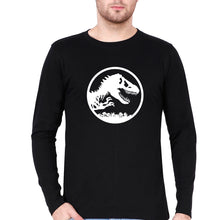 Load image into Gallery viewer, Jurassic World Full Sleeves T-Shirt for Men-Black-Ektarfa.online

