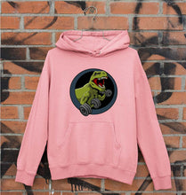 Load image into Gallery viewer, Angry T-Rex Gym Unisex Hoodie for Men/Women-Light Pink-Ektarfa.online

