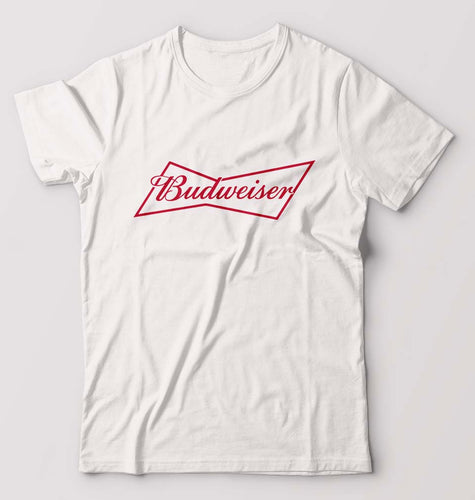 Budweiser T-Shirt for Men-White-Ektarfa.online