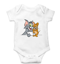 Load image into Gallery viewer, Tom and Jerry Kids Romper For Baby Boy/Girl-White-Ektarfa.online
