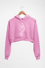 Load image into Gallery viewer, Mahakal Mahadev Bholenath Shiva Shivji Crop HOODIE FOR WOMEN-Light Baby Pink-Ektarfa.online

