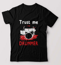 Load image into Gallery viewer, Drummer T-Shirt for Men-Black-Ektarfa.online
