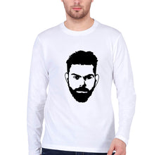 Load image into Gallery viewer, Virat Kohli Full Sleeves T-Shirt for Men-White-Ektarfa.online
