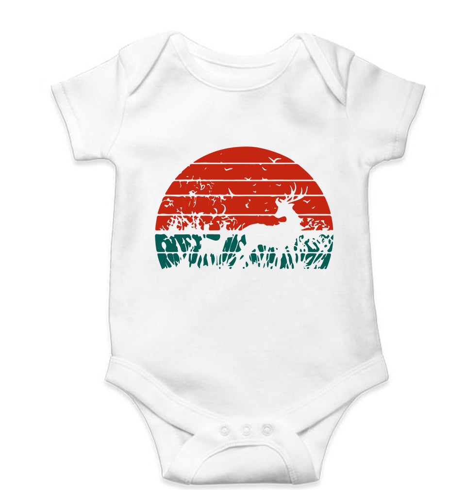 Deer Kids Romper For Baby Boy/Girl-White-Ektarfa.online