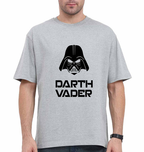 Star Wars Darth Vader Oversized T-Shirt for Men-Grey-Ektarfa.online