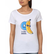 Load image into Gallery viewer, Banana T-Shirt for Women-White-Ektarfa.online
