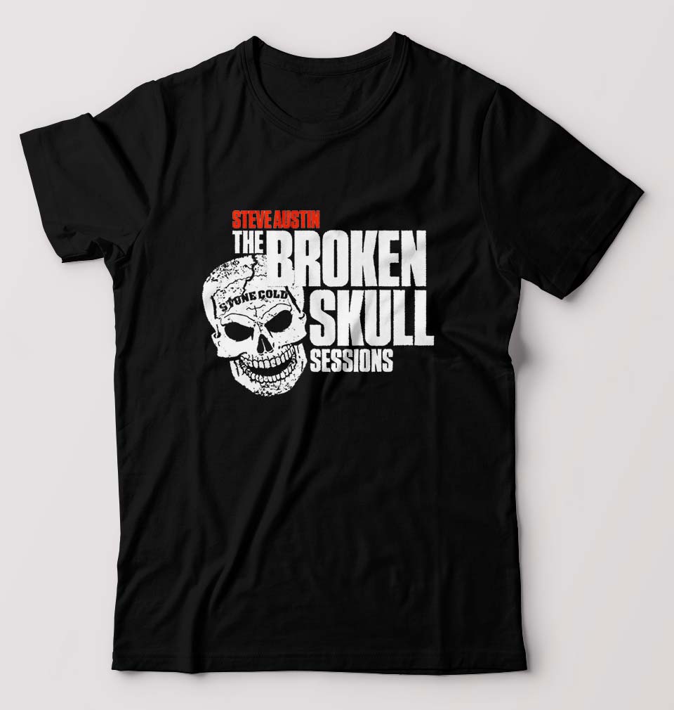Stone Cold Steve Austin (WWE) T-Shirt for Men-Black-Ektarfa.online
