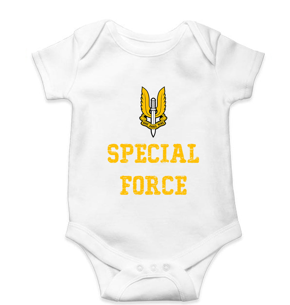 Special Force Kids Romper For Baby Boy/Girl-White-Ektarfa.online