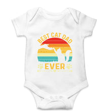 Load image into Gallery viewer, Cat Dad Kids Romper For Baby Boy/Girl-White-Ektarfa.online
