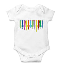 Load image into Gallery viewer, Piano Kids Romper For Baby Boy/Girl-White-Ektarfa.online
