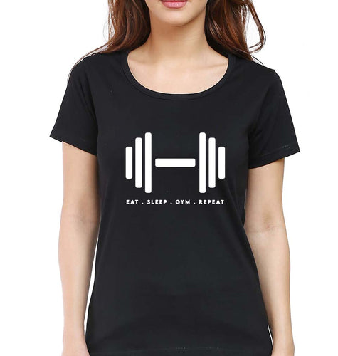 Gym T-Shirt for Women-Black-Ektarfa.online