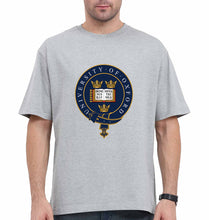 Load image into Gallery viewer, University of Oxford Oversized T-Shirt for Men-Grey-Ektarfa.online
