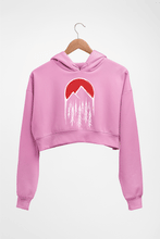 Load image into Gallery viewer, Twin Peaks Crop HOODIE FOR WOMEN-Light Baby Pink-Ektarfa.online
