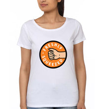 Load image into Gallery viewer, Orange Cassidy - Freshly Squeezed T-Shirt for Women-White-Ektarfa.online
