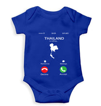 Load image into Gallery viewer, Thailand Calling Kids Romper For Baby Boy/Girl-0-5 Months(18 Inches)-Royal Blue-Ektarfa.online
