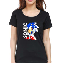 Load image into Gallery viewer, Sonic T-Shirt for Women-Black-Ektarfa.online
