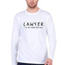 Load image into Gallery viewer, Lawyer Full Sleeves T-Shirt for Men-White-Ektarfa.online
