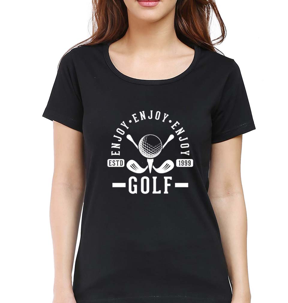 Golf T-Shirt for Women-Navy Blue-Ektarfa.online