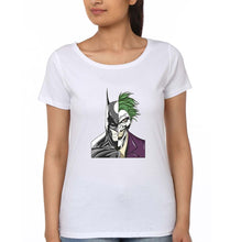 Load image into Gallery viewer, Batman Joker T-Shirt for Women-White-Ektarfa.online
