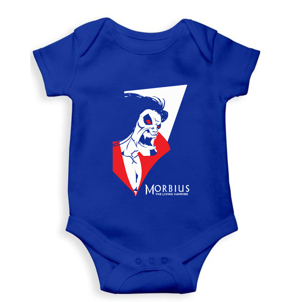 Morbious Kids Romper For Baby Boy/Girl-Royal Blue-Ektarfa.online
