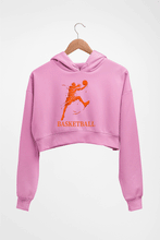 Load image into Gallery viewer, NBA Basketball Crop HOODIE FOR WOMEN-Light Baby Pink-Ektarfa.online
