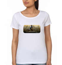 Load image into Gallery viewer, Dhyan Chand T-Shirt for Women-White-Ektarfa.online
