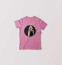 Load image into Gallery viewer, Janis Joplin Kids T-Shirt for Boy/Girl-Pink-Ektarfa.online
