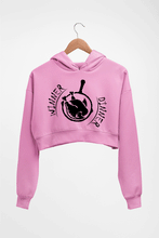 Load image into Gallery viewer, PUBG winner dinner Crop HOODIE FOR WOMEN-Light Baby Pink-Ektarfa.online
