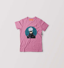 Load image into Gallery viewer, Gojo Satoru Anime Kids T-Shirt for Boy/Girl-Pink-Ektarfa.online
