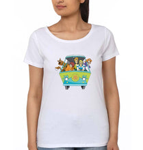 Load image into Gallery viewer, Scooby Doo T-Shirt for Women-White-Ektarfa.online
