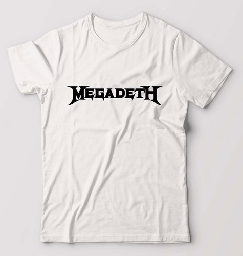 Megadeth T-Shirt for Men-White-Ektarfa.online