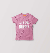 Load image into Gallery viewer, Rugby Evolution T-Shirt for Boy/Girl-Pink-Ektarfa.online
