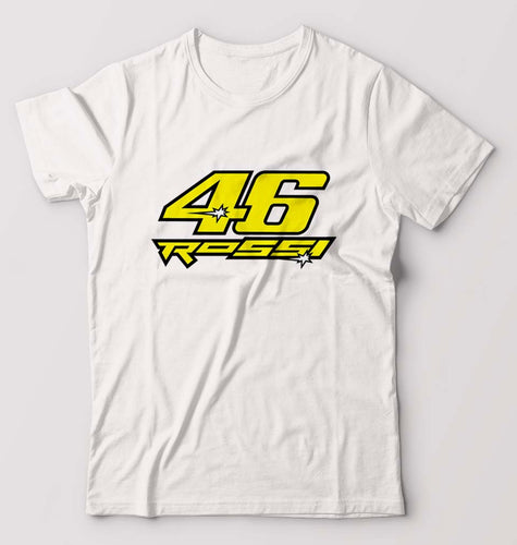 Valentino Rossi(VR 46) T-Shirt for Men-White-Ektarfa.online